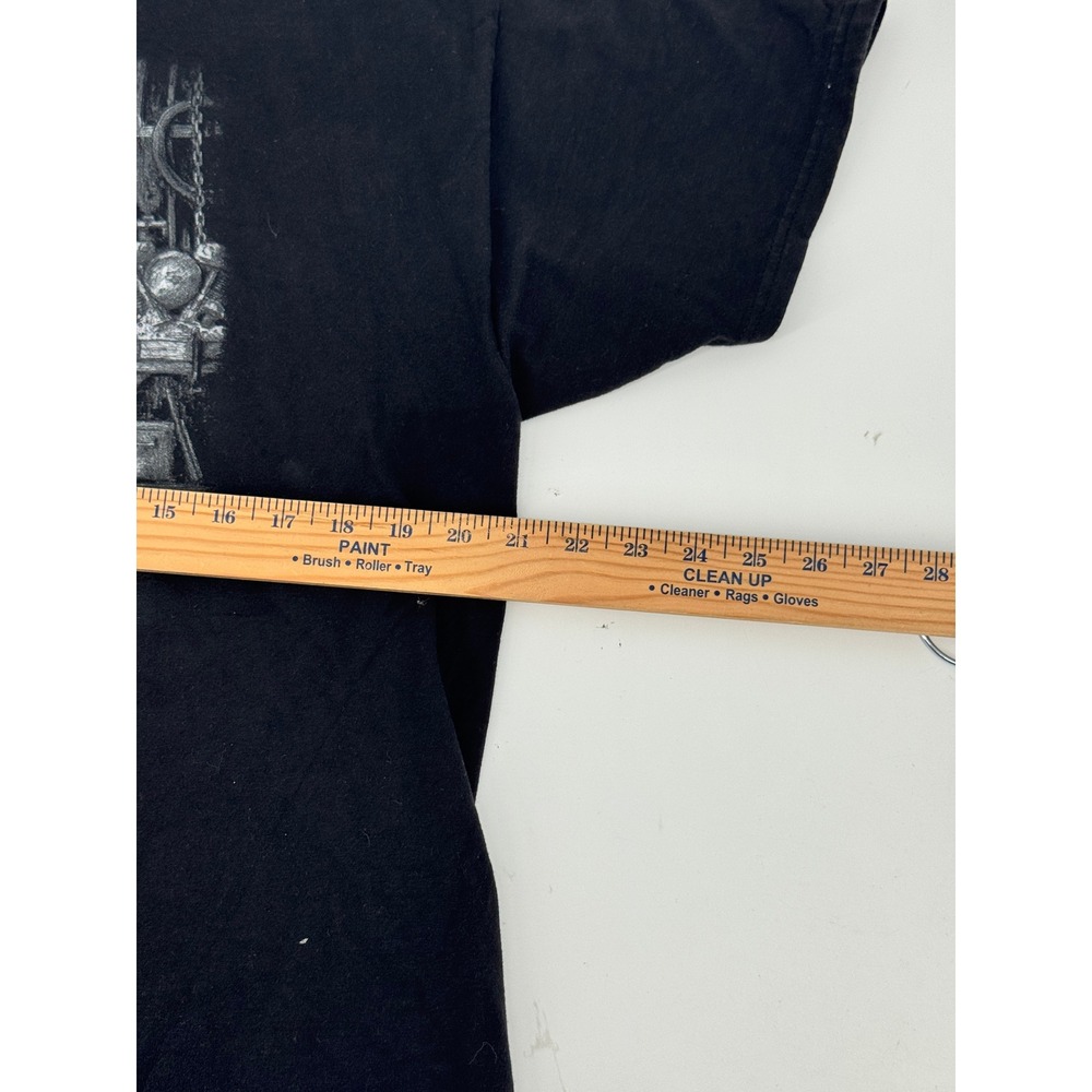 Harley-Davidson T-Shirt Mens Large Black London Warr's King's Road Graphic Tee‎ - Picture 9 of 12